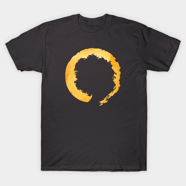 Golden Ensō T-Shirt by Tooniefied